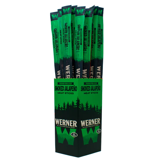 Smoked Jalapeno Meat Sticks - 24 Count