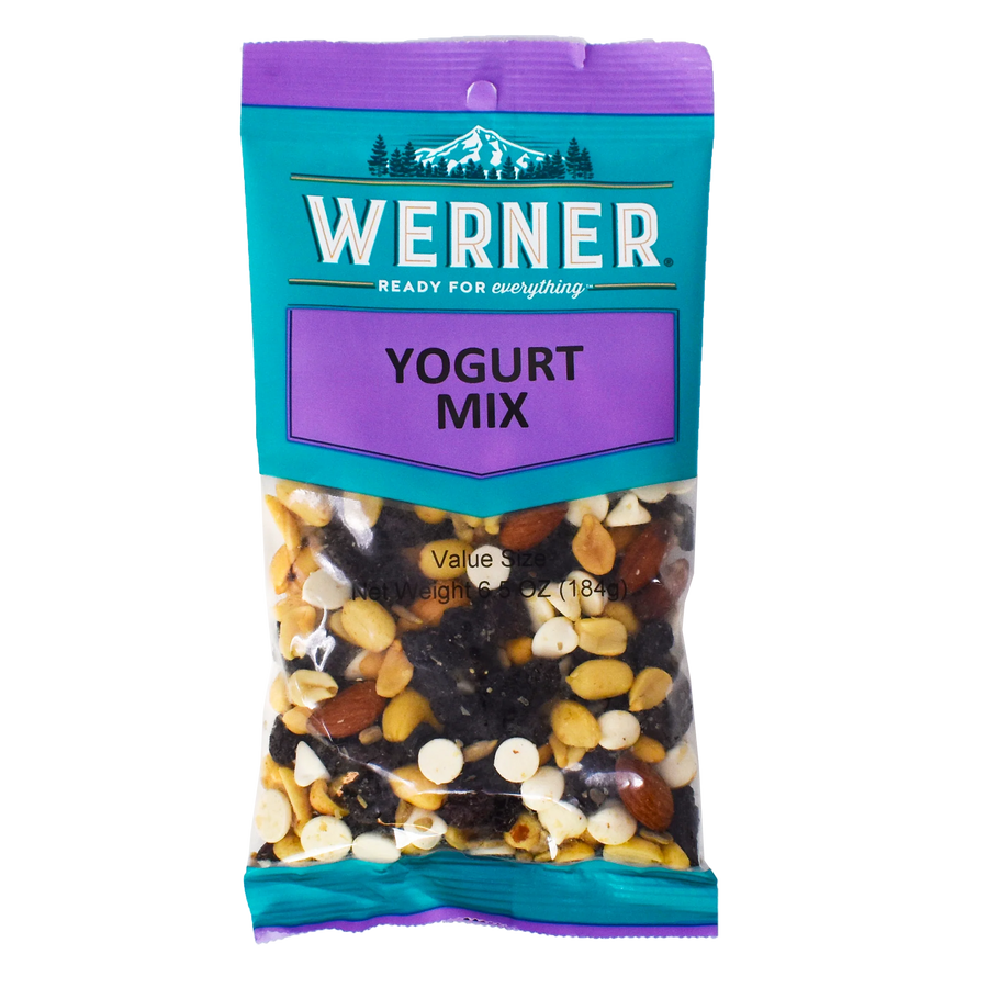 6 Snack Bags - Pretzels - Yogurt