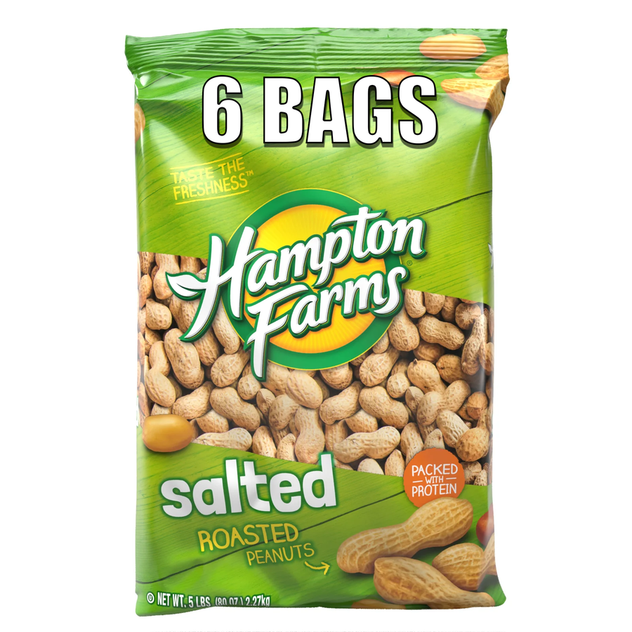 Peanuts in Shell - 6 Bags