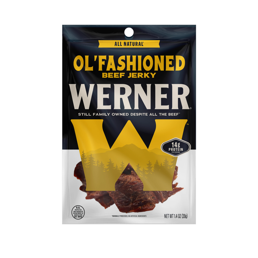 1.4 oz Beef Jerky - Ol' Fashioned - 6 Bags