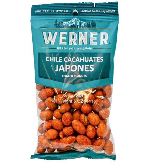 6 Snack Bags - Chile Cacahuates Japones