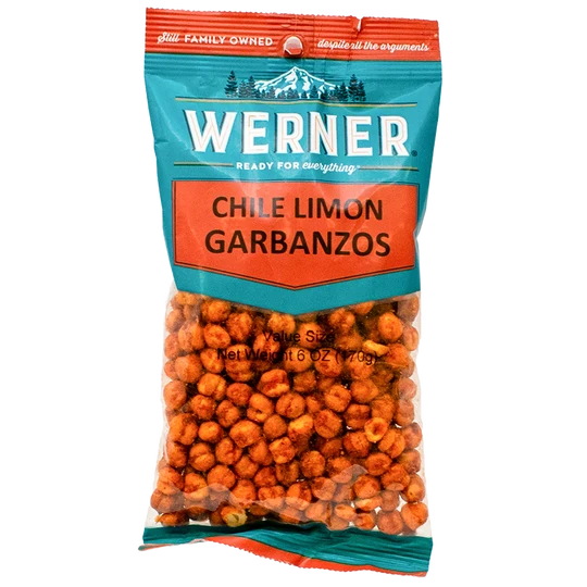 6 Snack Bags - Chile Limon Garbanzos