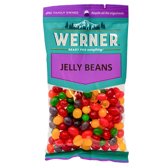6 Snack Bags- Jelly Beans