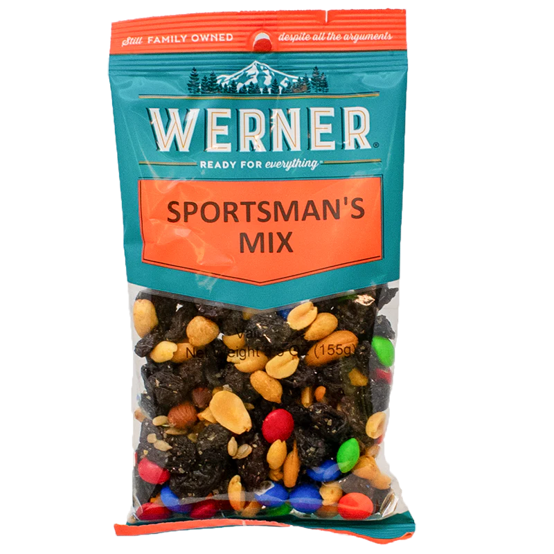 6 Snack Bags - Sportsman's Mix